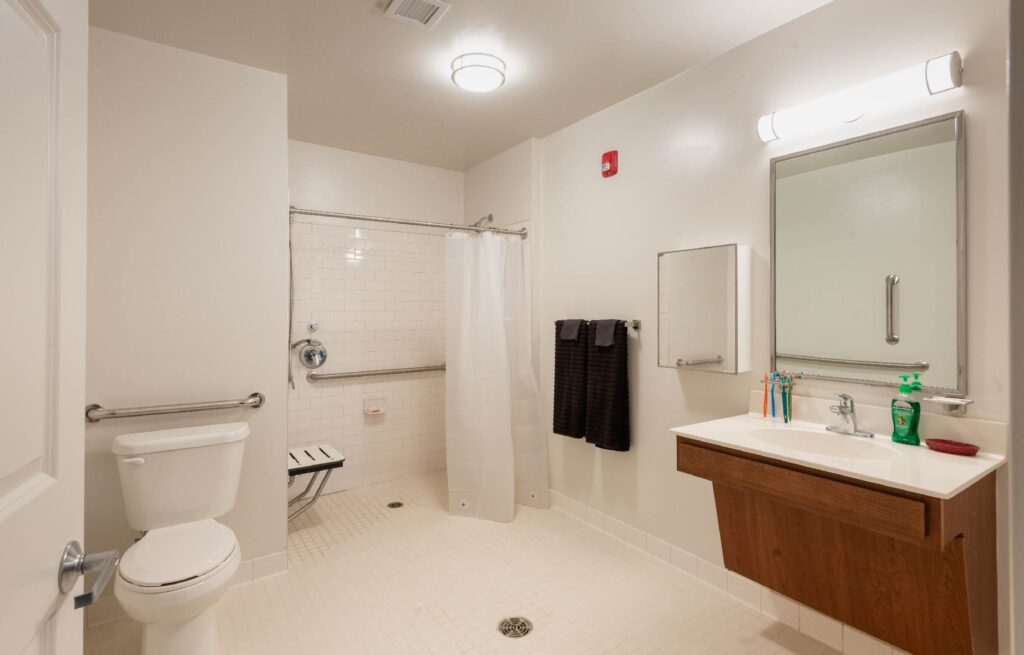 Apartment bathroom