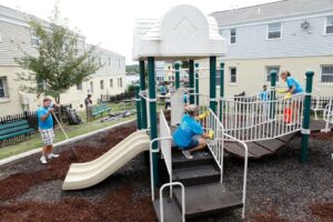 image of a playground at eastern avenue apartments
