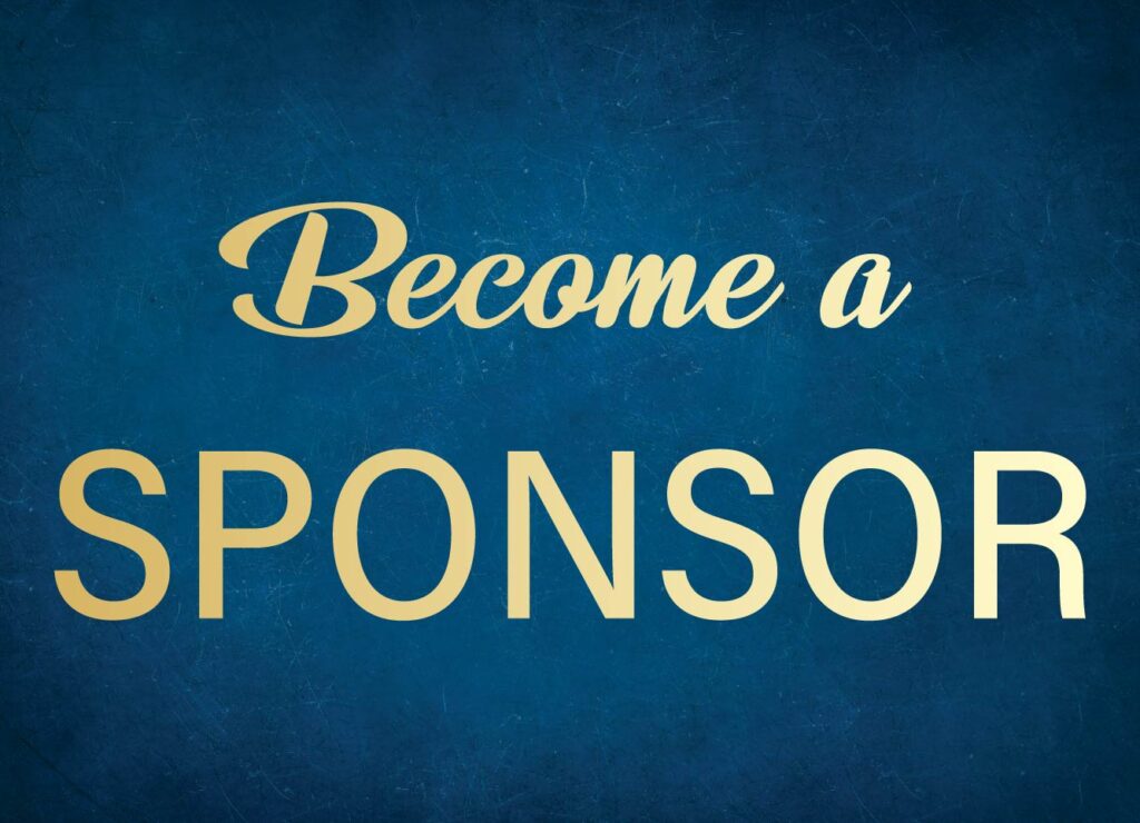 Become a sponsor graphic